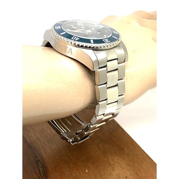 Invicta Men's Watch 36972 Pro Diver Automatic Blue Dial Silver Steel 44mm - Picture 9 of 11